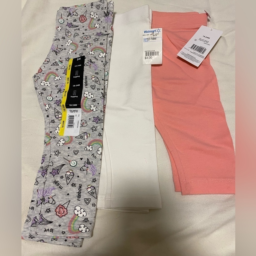 George Girls Leggings, NWT, lot of 3 pairs